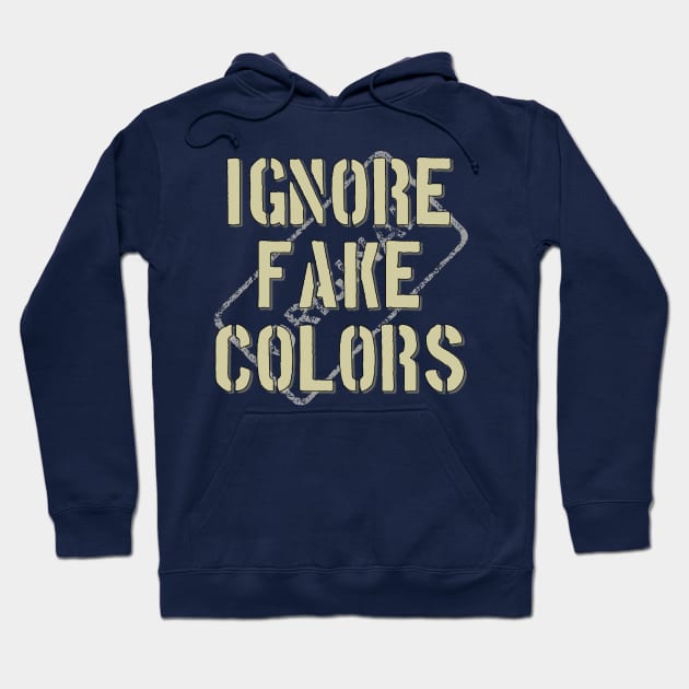 Ignore Fake Colors Hoodie by Curator Nation